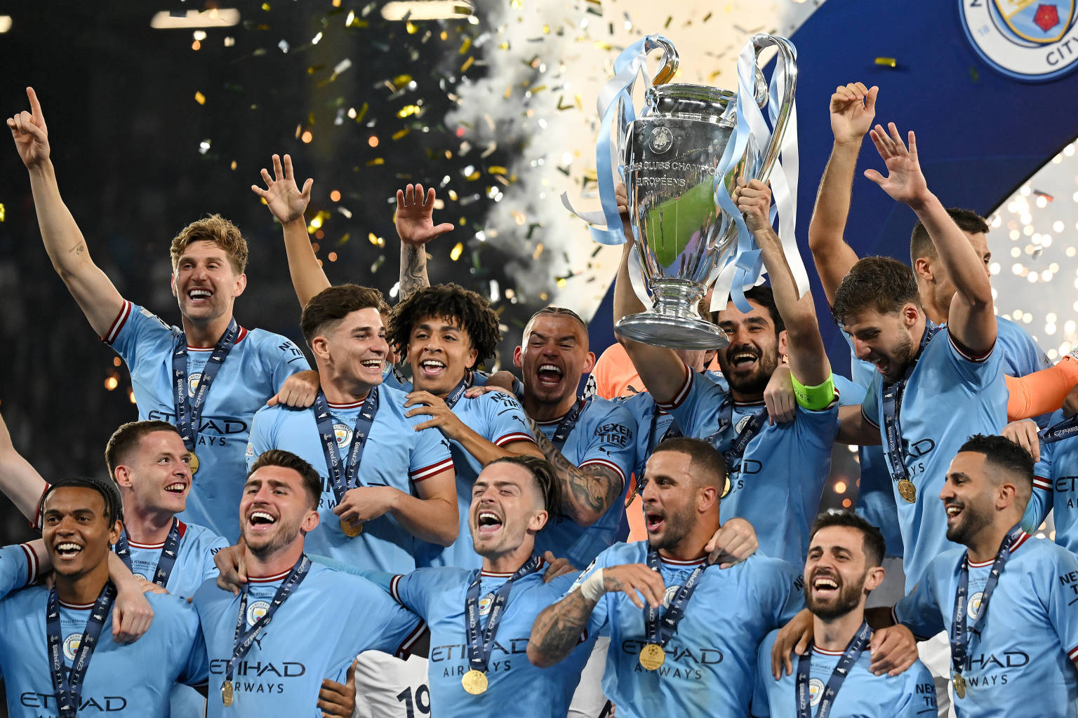 Manchester City UEFA Champions League winners